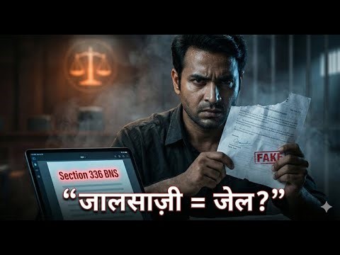 Fake Document बनाया? 😨 BNS Section 336 | 7 साल जेल | Forgery Explained in Hindi