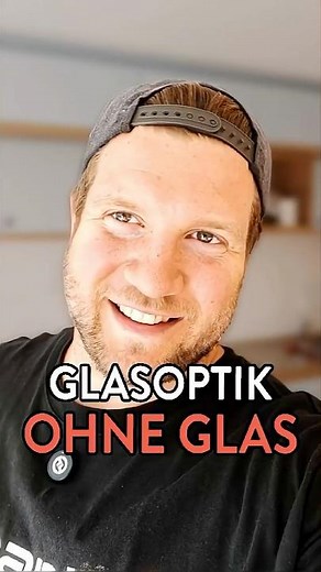 Glas womit man einfach arbeiten kann? 😳