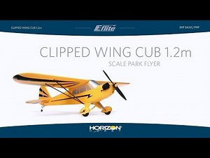 E-flite Clipped Wing Cub 1.2m BNF Basic and PNP