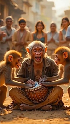 #monkey #babyanimal #cute #babymonkey #cartoonforkids #cartoon #babyprimate #cuteanimals