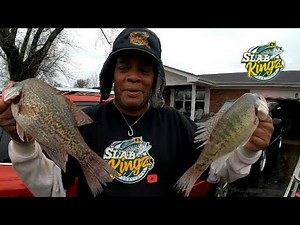 Slab Fall Crappie Catch N Cook!