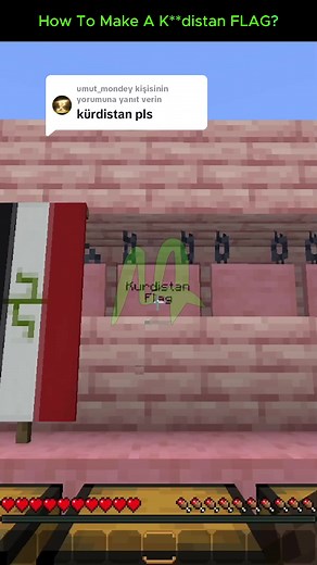 Create a Turkey Flag in Minecraft: Simple Tutorial