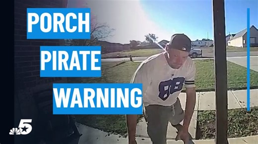 Fort Worth officials warn of porch pirates as holiday shopping season continues