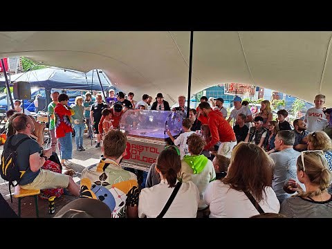 BBB June 2024 Antweight Robot Fighting: All Fights 1v1s & 2v2s - Bristol Bot Builders