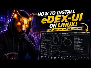 How to Install eDEX-UI in Kali Linux (Hacker Style Terminal UI 😎)