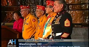 Navajo Code Talkers Honored