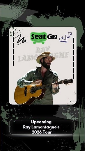Ray LaMontagne Live Tour 2026! - #raylamontagne #raylamontagnetour2026