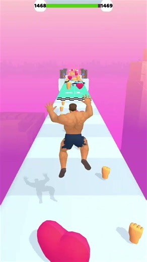 Muscle Man Runner Fun Gameplay #2392 #shorts #games #gaming