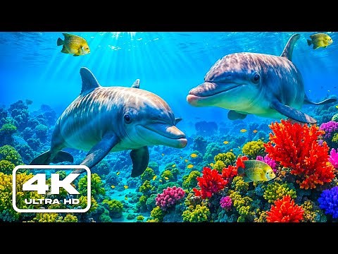 The Best Ocean 4K – Explore the Stunning World of Sea Jellyfish and Beautiful Coral Reef Fish