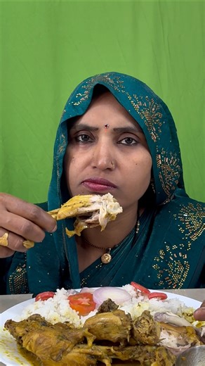 Best spicy homecocked chicken leg piece #recipe #asmr