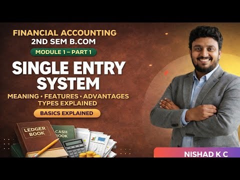 B.Com 2nd Sem Financial Accounting | Meaning, Features, Advantages & Types | | Module 1 – Part 1