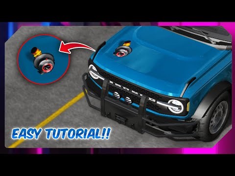 How To Make Realistic Turbo Design Tutorial Car Parking