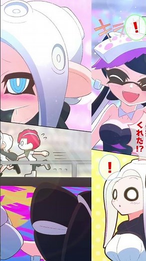[Splatoon comic] Squid Sisters at Inkopolis [Please switch on Eng sub] #shorts