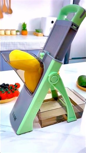 Multifunction Mandoline Slicer | Hand Press Vegetable Chopper for Kitchen