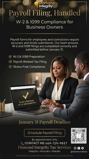 W-2 1099 Payroll Filing Explained Avoid Mistakes Before the January 31 Deadline #shorts