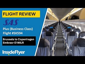 REVIEW | SAS Plus | Embraer E195LR - Brussels to Copenhagen | ✈️ 🇩🇰