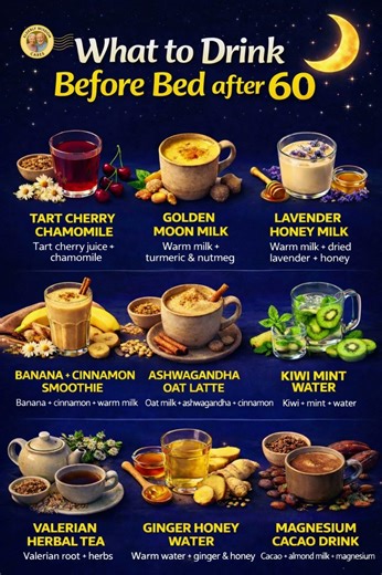 Food as Medicine | Drink Before Bed To Sleep All Night (Age 60+)