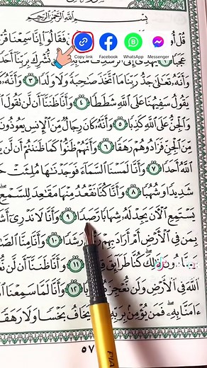 Recitation of Quran Surah Al-Jinn for Peace and Reflection