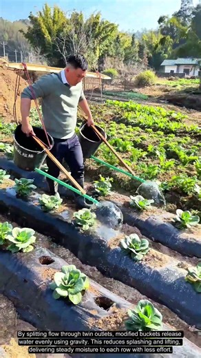 Bucket Watering Hack: Modified Buckets Make Irrigation Easier