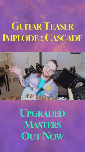 Out Now 💙 Implode : Cascade by Radical Reecer - Raw Guitar Performance #guitar #funk #synthwave