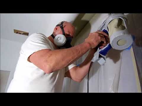 Paint Spraying Using Graco Sprayer