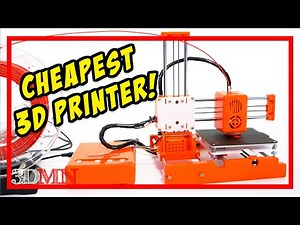The Cheapest 3D Printer Yet - EasyThreed X1