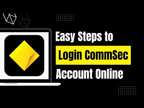 CommSec Login - How To Login Sign In CommSec Account Online ?