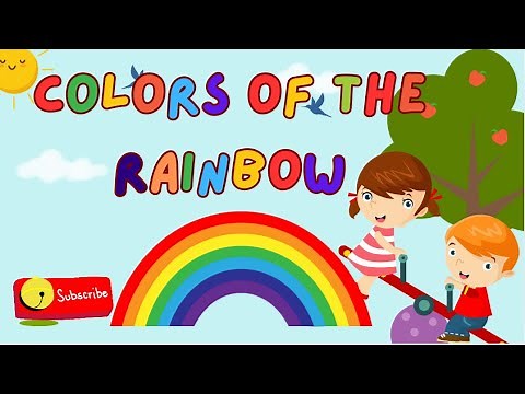 7 magical colors of the rainbow!