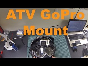 How To Mount Your GoPro On Your ATV, SXS or Motocross Helmet - Cyclops Mount