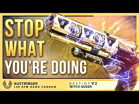 Destiny 2: This is how Austringer is the best dueling Hand Cannon and I would craft this roll ASAP