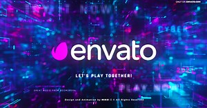 Futuristic Digital Opener with Neon Cyber Grid and Dynamic Text Reveal