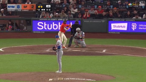 Luis Arraez's RBI single