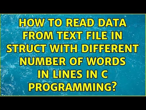 How to read data from text file in struct with different number of words in lines in c programming?