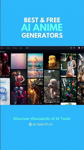 BEST & FREE AI Generators for Anime - Make Professional Quality Anime Art