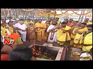 CM KCR Performs Ayutha Chandi Yagam at Erravalli Village | Day 1 Live | Part 10