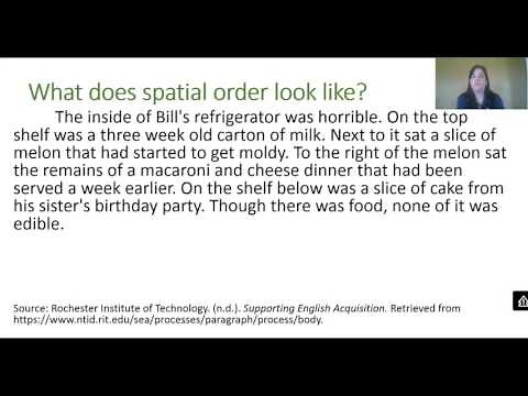 Spatial Order