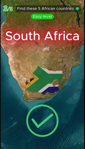 Can you find these African countries? (Easy) 🌍