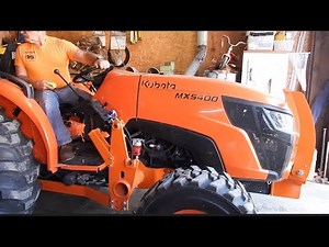 Kubota MX5400: Land Pride 3rd Function Valve Installation