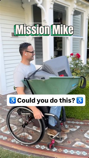 adaptdefy® on Instagram: "Mission: Carry the impossible. Agent Mike was tasked with moving a ridiculous load to the garage. Failure was not an option. Good thing he had @lapstacker . 😎 Wether its a tiny piece of paper that gets blown away in the wind. Or a huge load like this, LapStacker has you covered. It’s the words first and only retractable carry system for manual & power wheelchair. What are you going to stack with yours? #Adaptdefy #Wheelchair #LapStacker #SpinalCordInjury #Paraplegic"