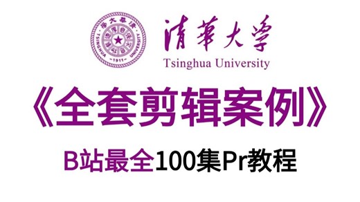 【PR教程】100集(全)从零开始自学剪辑？那就看这套B站最全软件基础 案例实操教程，新手入门实用版纯干货，包教包会（含素材）