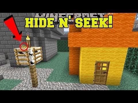 PopularMMOs Pat and Jen Minecraft: TINY FROGS HIDE AND SEEK!! - Morph Hide And Seek - Modded Mini-G