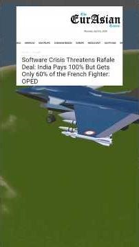 France said no source code for Rafale #shorts