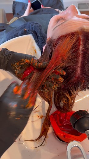 Copper Red Hair Transformation Tutorial