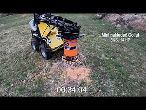 Tur Poland Miniładowarka N520 / Dipperfox SC 400 Jabłoń fi 300 mm