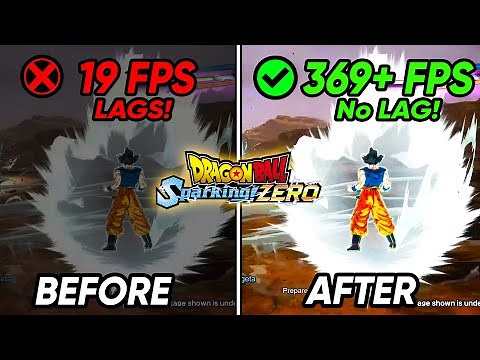 🔧How To Boost FPS, FIX Lag And FPS Drops In DRAGON BALL Sparking ZERO✅| Unlock FPS | Best Settings!