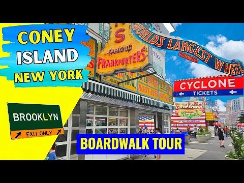 Coney Island Boardwalk Walking Tour - Coney Island New York City Travel Guide