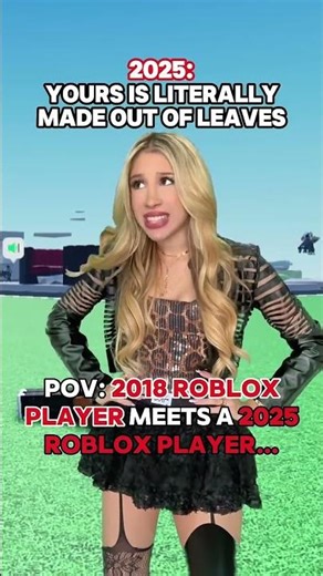 ROBLOX 2018 Player Vs ROBLOX 2025 Player