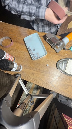 Creating my#Divinity_dice out of sterling silver my tape wrapped divinity dice is getting beat up, upgrade deserved | William Hoyt