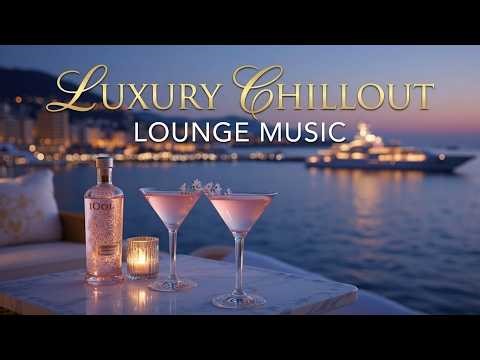 Luxury Chillout Lounge | Elegant Ambient Music for High-End Relaxation & Coastal Sunset