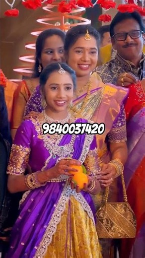 Halfsaree ceremony traditional outfit || Traditional kanchi pattu Halfsaree || Halfsaree ceremony